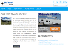 Tablet Screenshot of mytraveltools.com